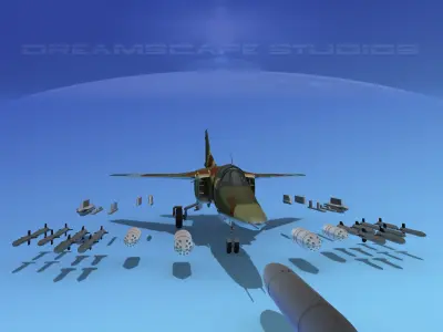 Mig-27 Flogger  V10 Ukraine 3D model