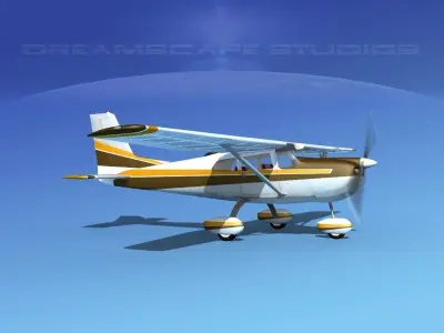Cessna 175 Skylark V14 3D model