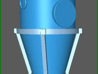 Naval Mine for Nusret Minelayer 3D print model