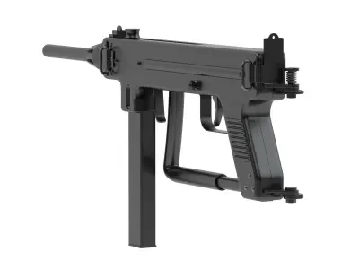 Madsen M-50  3D model