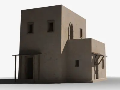 Arab x39 Low-poly 3D model