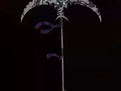  Eyes Sickle 3D model