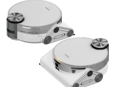 Samsung Jet Bot Robot AI Vacuum with Clean Station 3D model