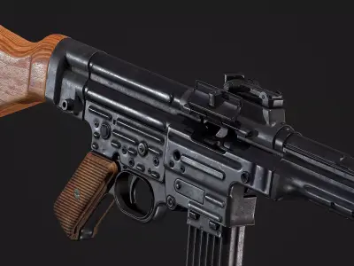 sturmgewehr 44 stg44 Low-poly 3D model