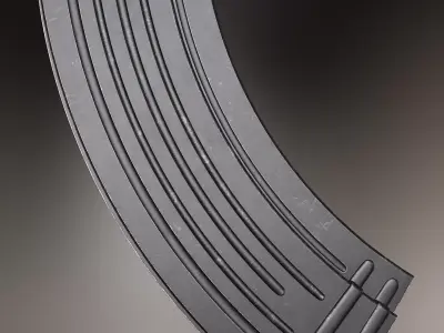 Magazine Game Ready Low-poly 3D model