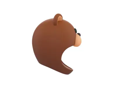 Prop070 Bear Hat 3D model