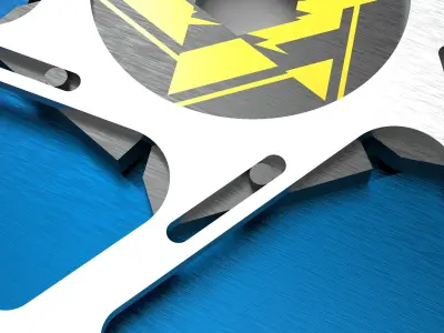 Iris mechanism 3D model