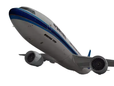 Boeing 777-200F China Southern Cargo 3D model
