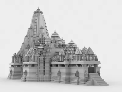 Kandariya Mahadev Temple 3D model