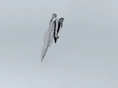 Robot wing with sketchyphysics Free 3D model