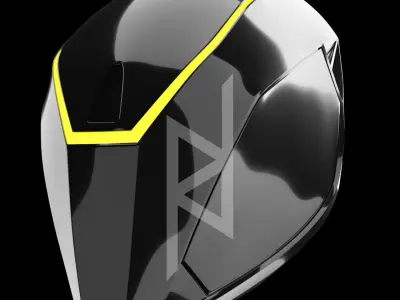 Tron Legacy Black Guard Helmet 3D print model
