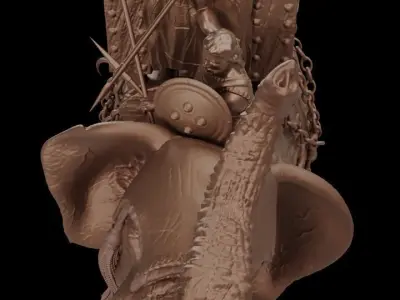 Carthaginian War Elephant 3D print model