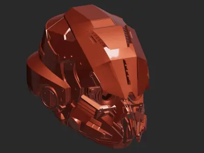 Hellghast 2 Helmet 3D print model