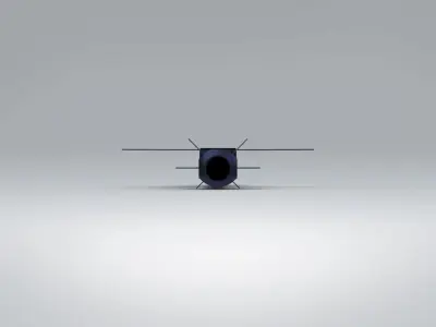 ALTINOK Cruise Missile Free low-poly 3D model