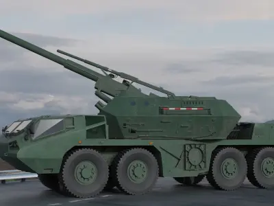 Dana M2 - VZ77 3D model