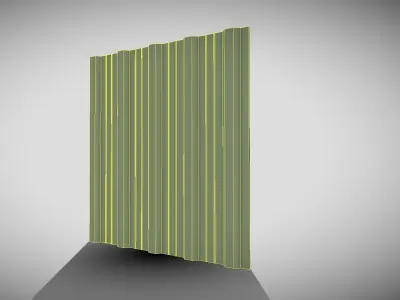 Building Cladding Low-poly 3D model