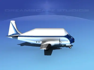Aero Spacelines Super Guppy V02 3D model