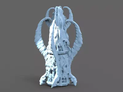 Eldritch Depths Stone  3D model