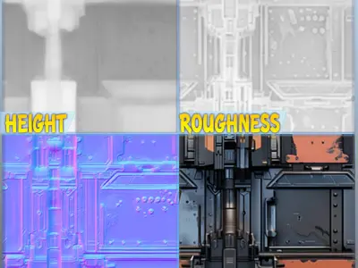  Sci-FI Seamless Texture Texture purchase