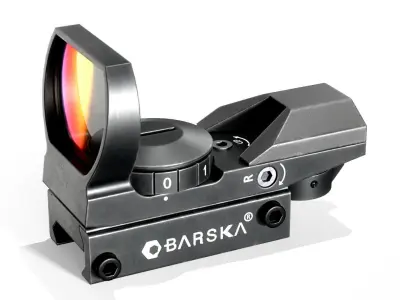 Barska Red Dot Sight Low-poly 3D model