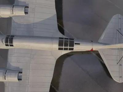 Tupolev SB-2M-100 Early 3D model