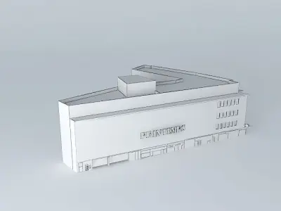 Centre commercial Free 3D model