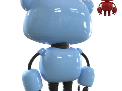 Robot Bear 3D model