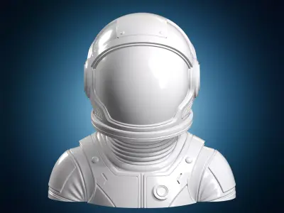 Space Explorer Helmet 3D print model