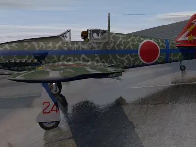 Kawasaki Ki-61 Hien - aka Tony 3D model