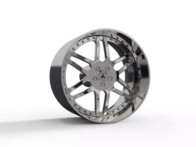 ASANTI AF116 WHEEL 3D MODEL 3D model
