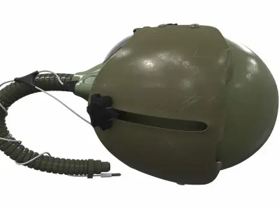 Pilot helmet jc-5 3D model