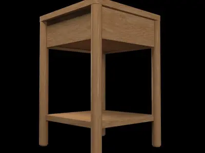 wood table Free 3D model buy