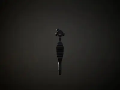 M38 Designated Marksman Rifle ready for roblox Low-poly 3D model
