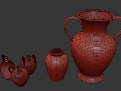 ANTIC JARS 3D model