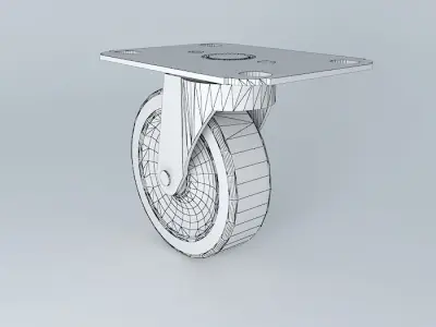 Swivel Caster 3D model