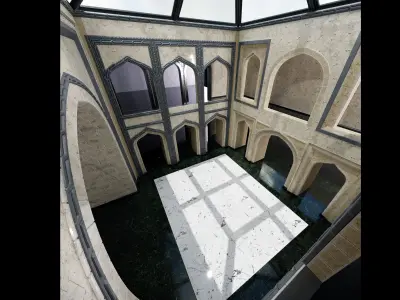 historic palaces 3D model