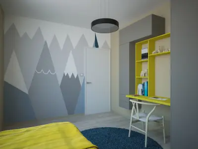 Children Room Free 3D model purchase