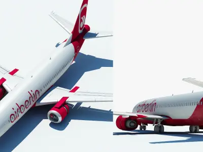 737 Air berlin 3D model