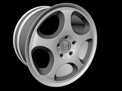 Brabus Monoblock IV 3D model