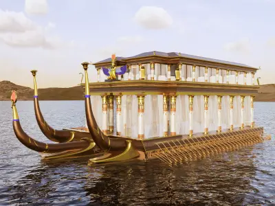 Phartonic ship 3D model