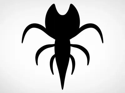 Grimmchild Phase 3 Low-poly 3D model