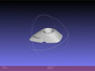 Evangelion Shinji Hairclip 3D print model