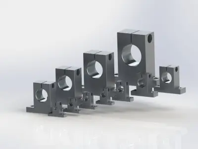 Shaft support SK 3D model