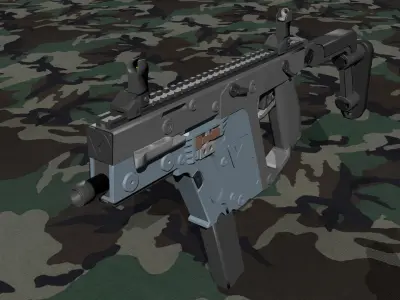 Kriss Vector SMG 3D model