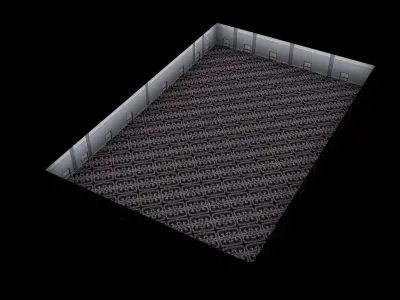 Convention Center Ballroom 3D model