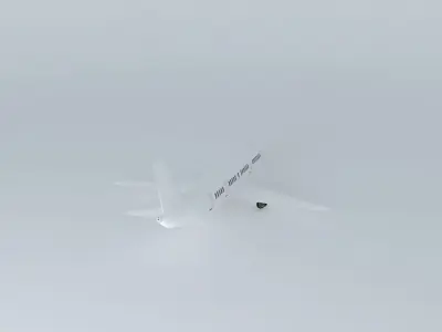 Medium-Range Aircraft Free 3D model