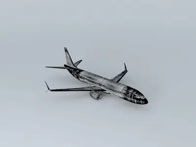 CrystallisAero Boeing 737 Max 9 Free 3D model