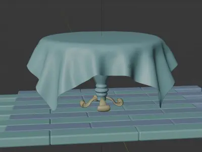Table  Free 3D model purchase