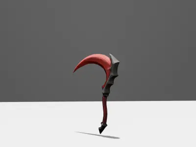 sickle 3D model