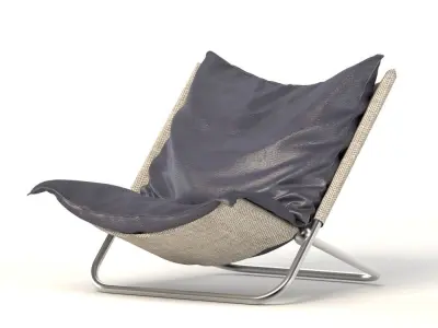 Folding chair Free 3D model